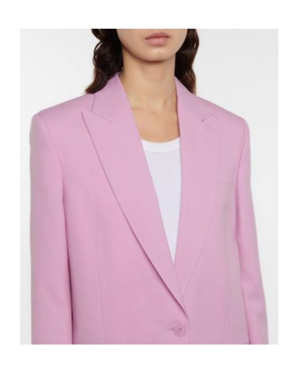 Stella McCartney Purple Wool Blazer
