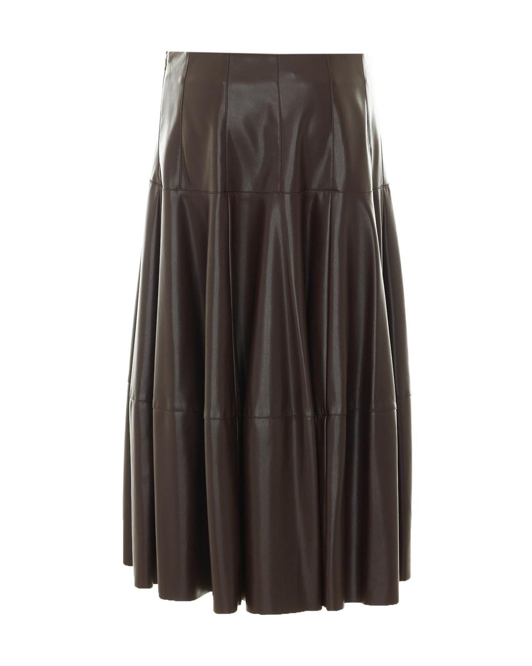 Liu Jo Brown High Waist Maxi Skirt
