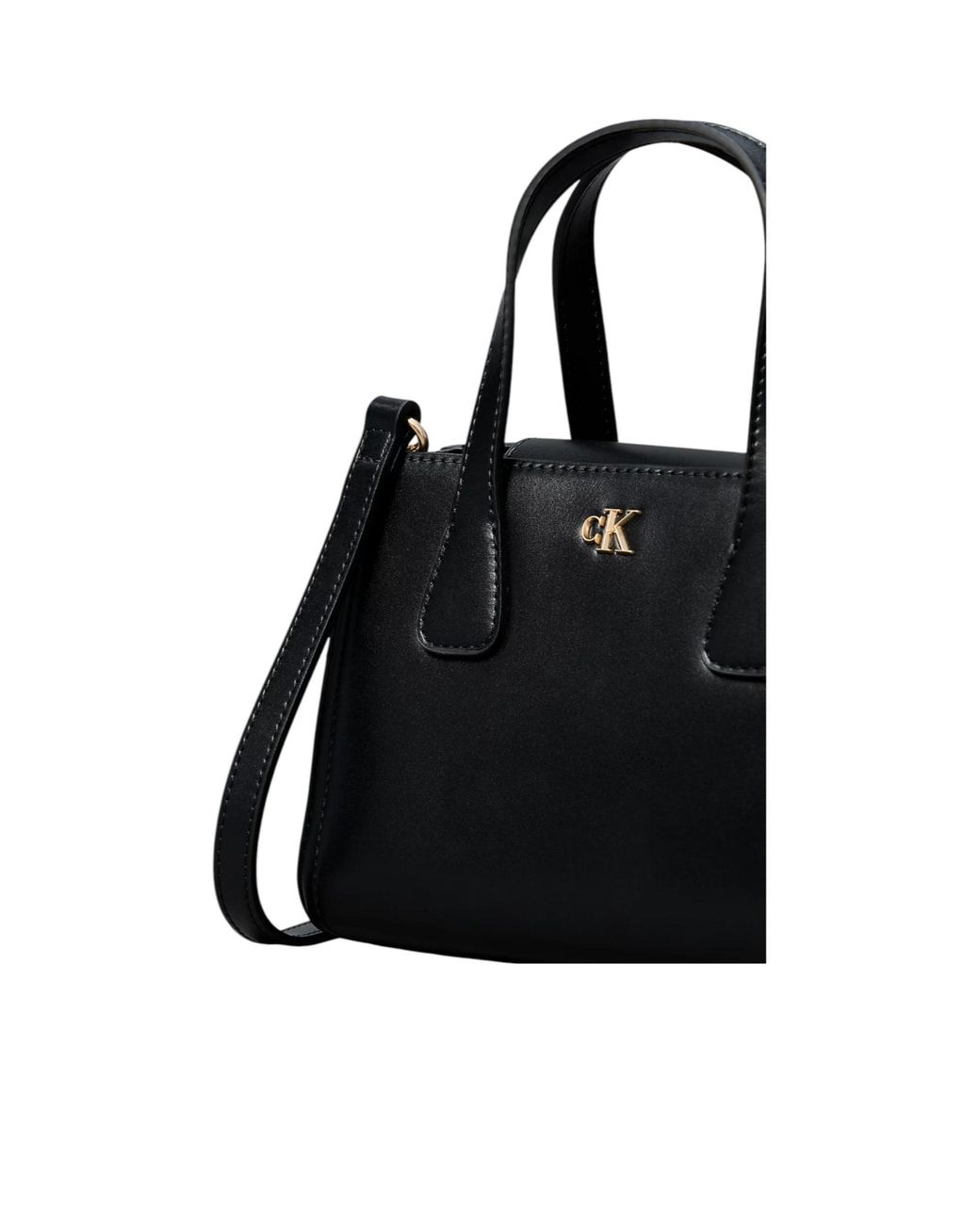 Calvin Klein Black Logo Tote Bag