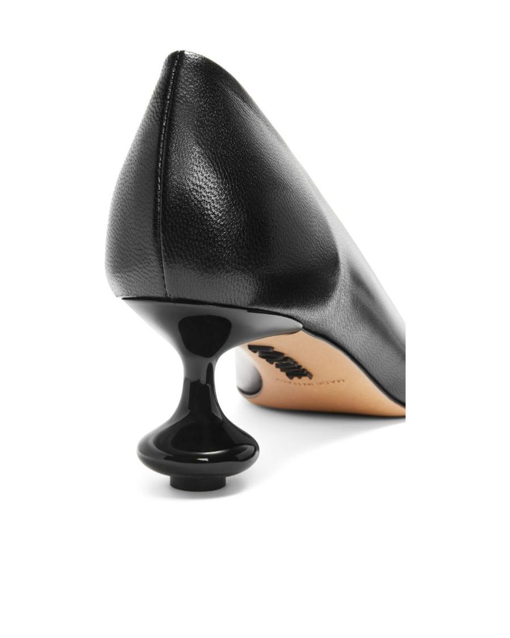 Loewe Black Toy Stiletto Pumps