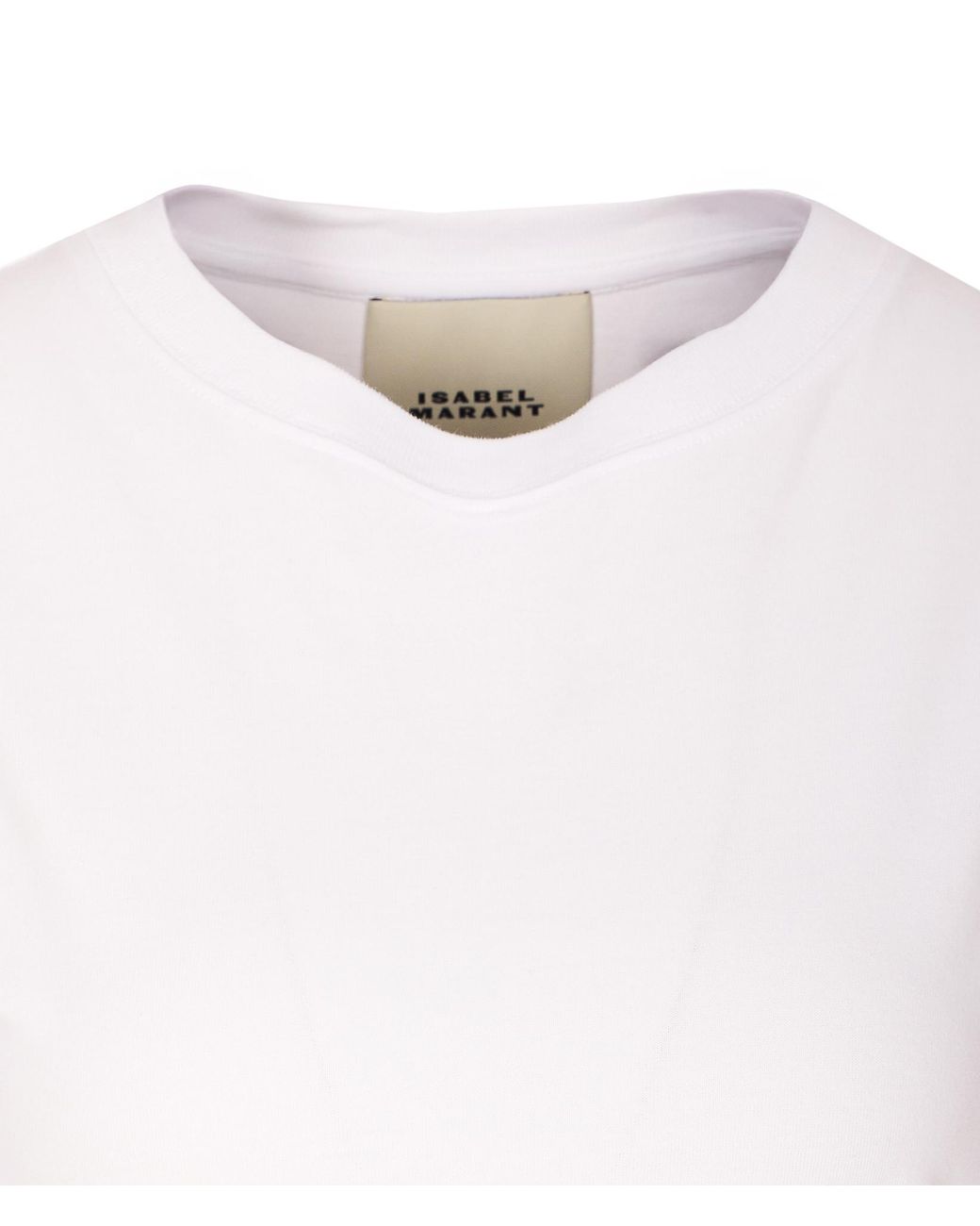 Isabel Marant White Isabel Marant Étoile Mylda Gathered Mini Dress