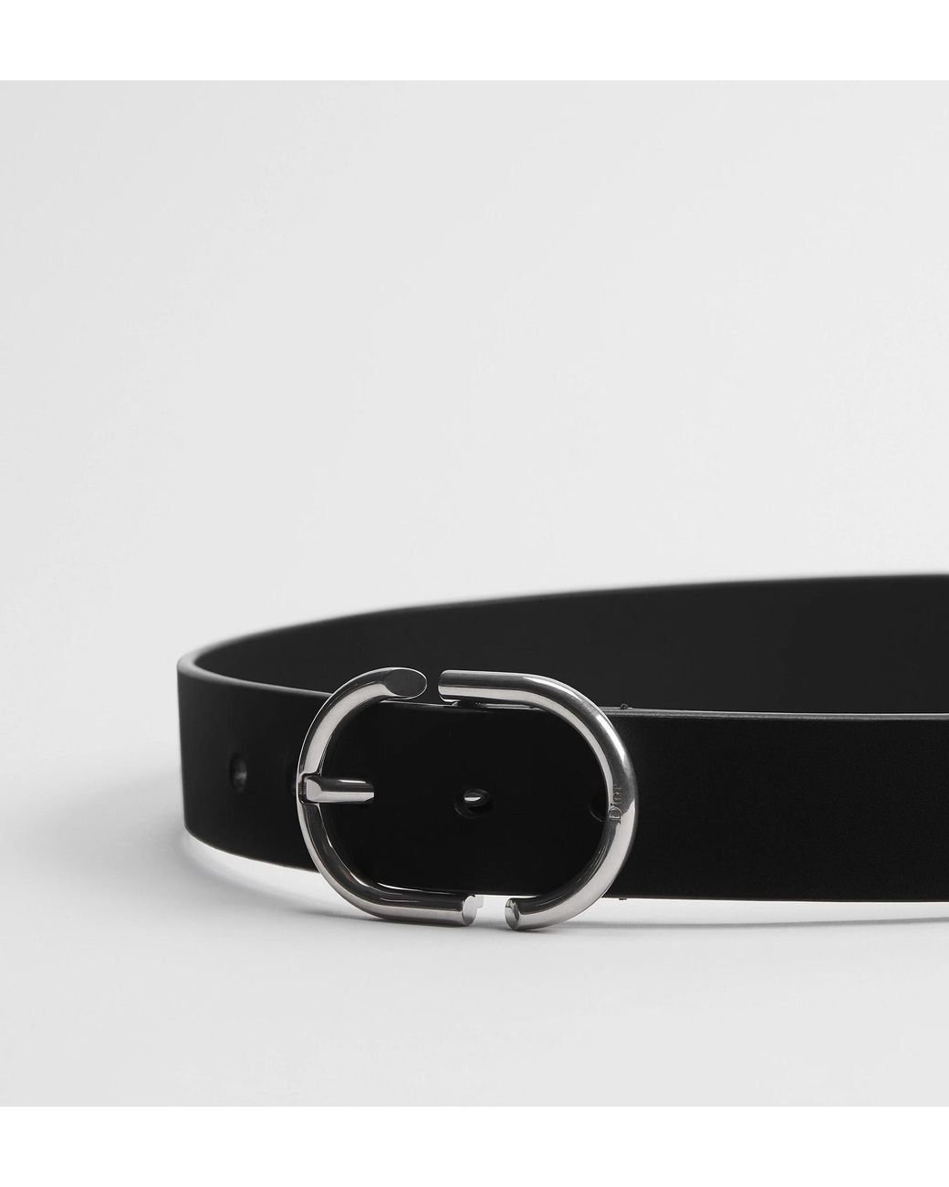 Dior Black Homme Cd Belt for men
