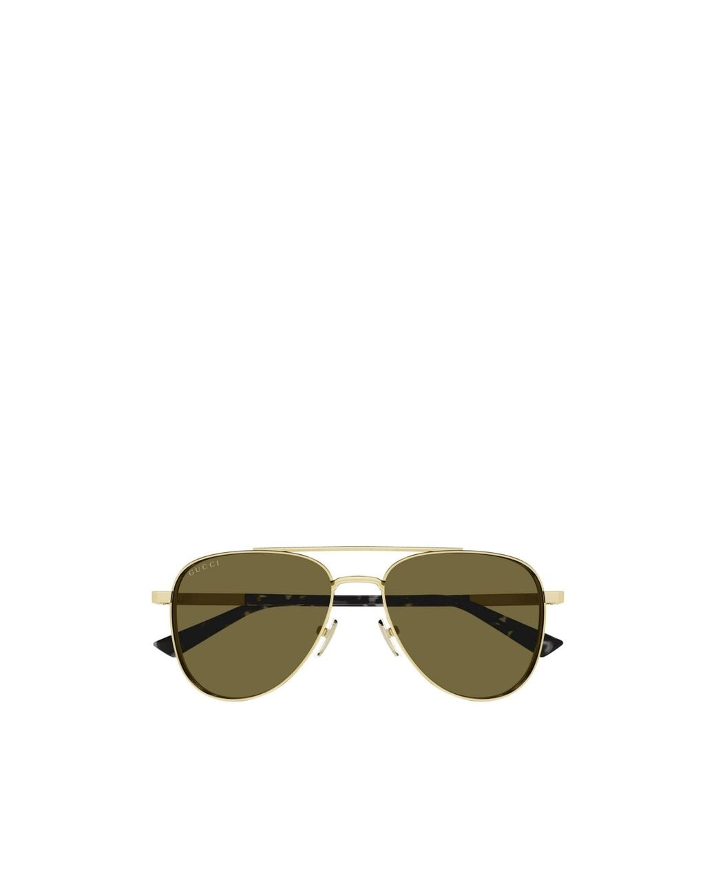 Gucci Green Eyewear Aviator Frame Sunglasses for men
