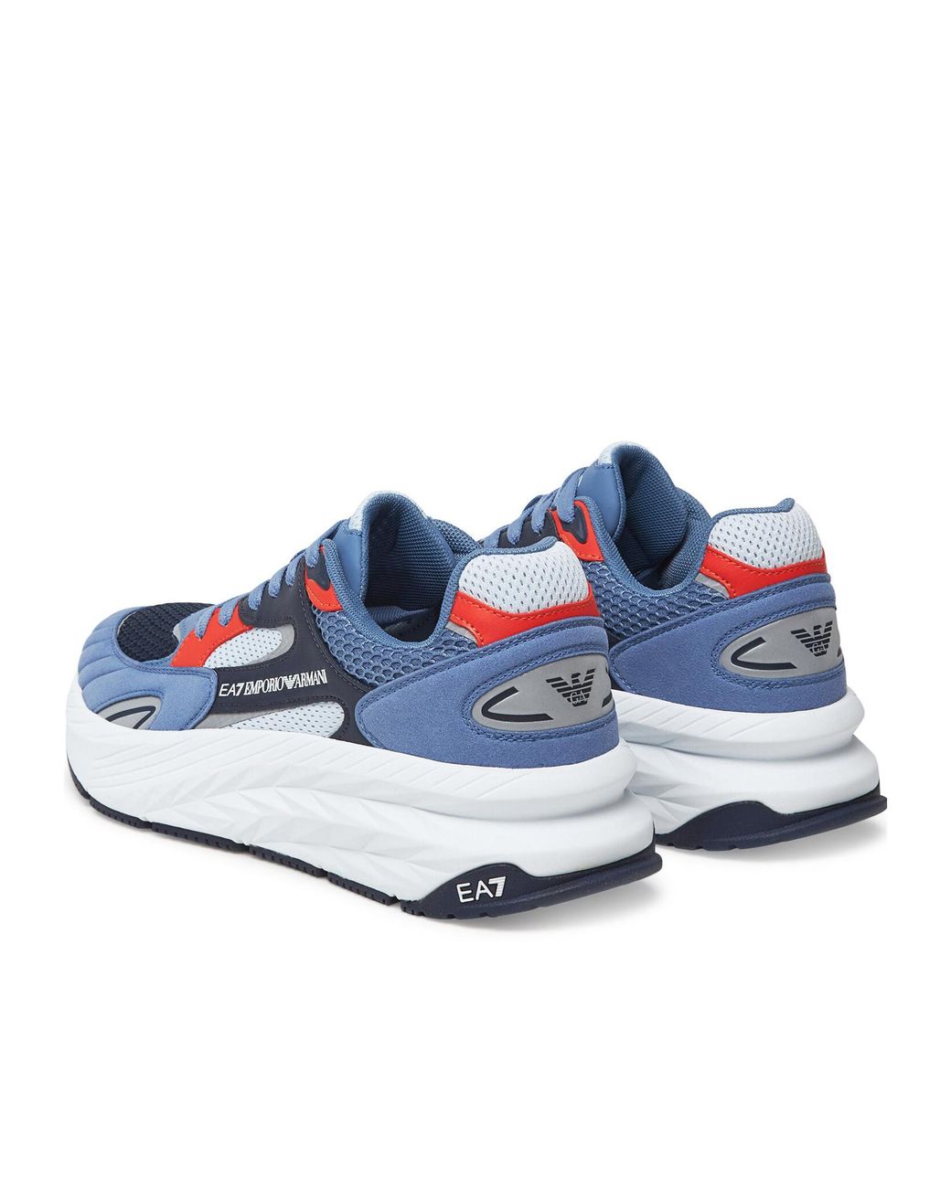 EA7 Blue Crusher Sonic Mix Sneakers for men