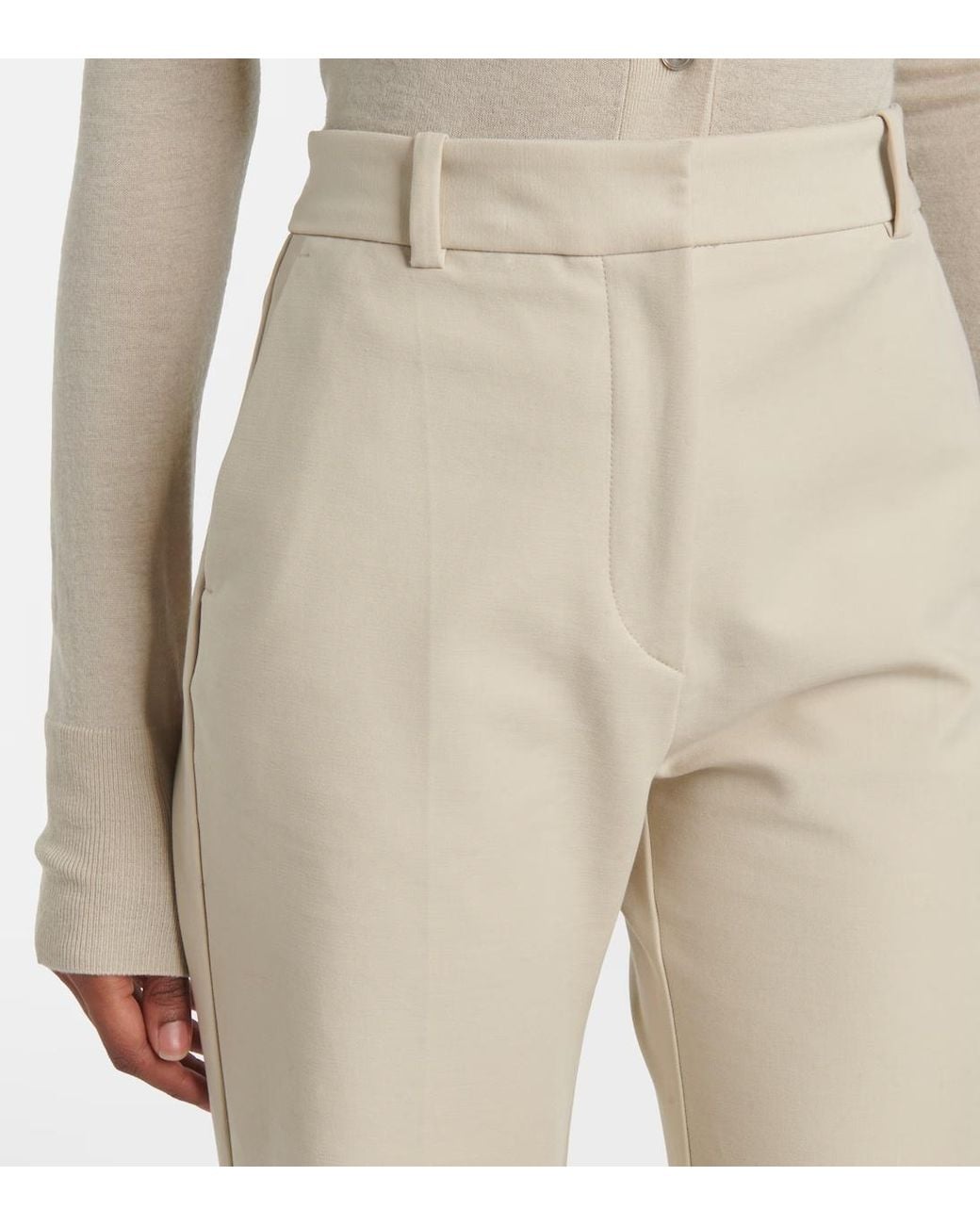 Joseph Natural Tafira Flared Track Pants