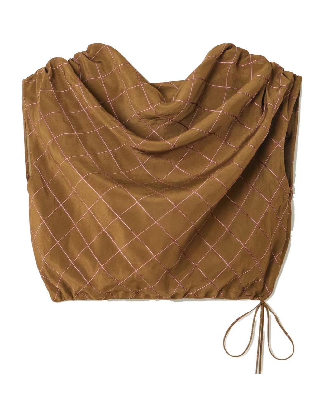 Kallmeyer Brown Lightweight Tie Top