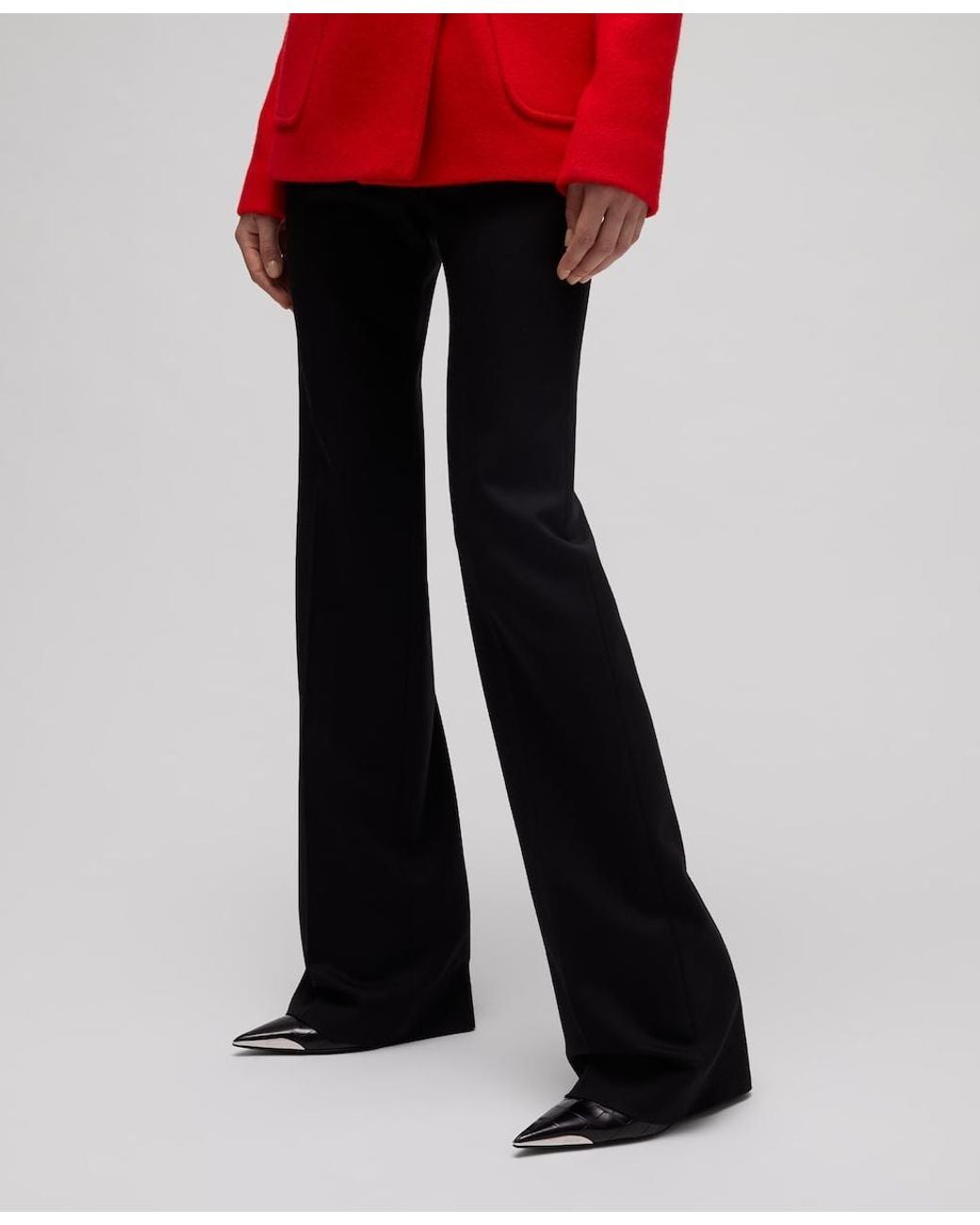 Gucci Black Slim-Fit Pressed-Pleat Pants