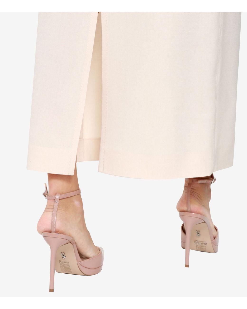 Philosophy Di Lorenzo Serafini White Solid-Color Skirt