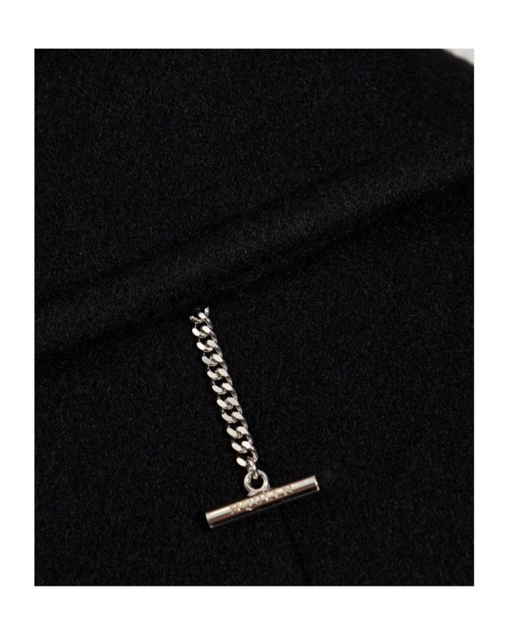 McQueen Black Single Vent Long Coat