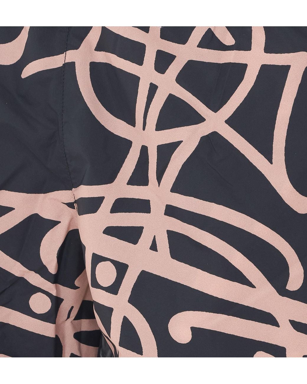 Vivienne Westwood Blue All Over Print Swim Shorts for men