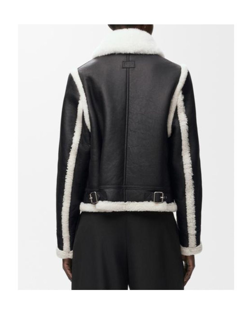 Loewe Black Shearling Jacket