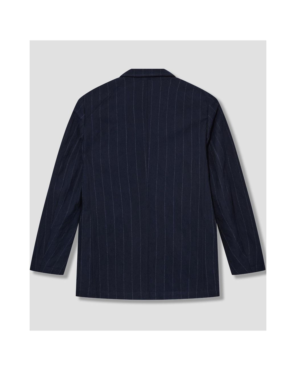 Drake's Blue Long-Sleeved Casual Jacket for men