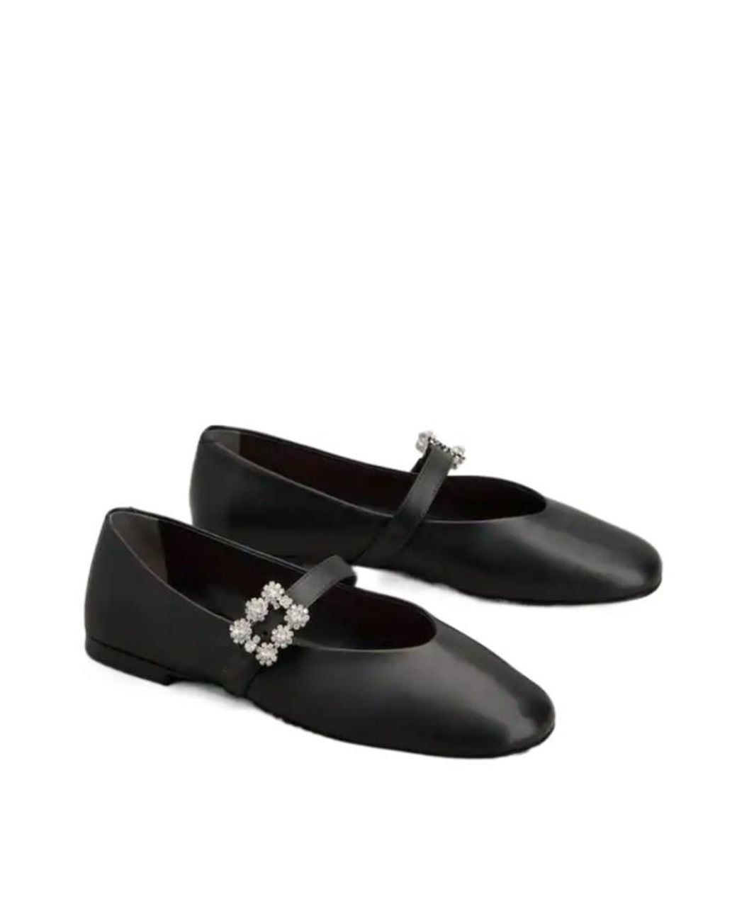 Roger Vivier Black Efflorescence Mary Jane Shoes