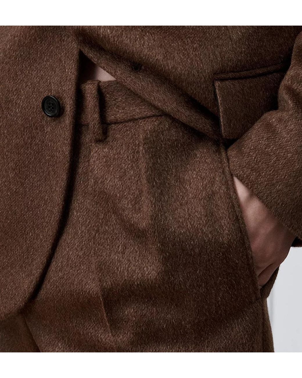 Dior Brown Pleated Pants for men