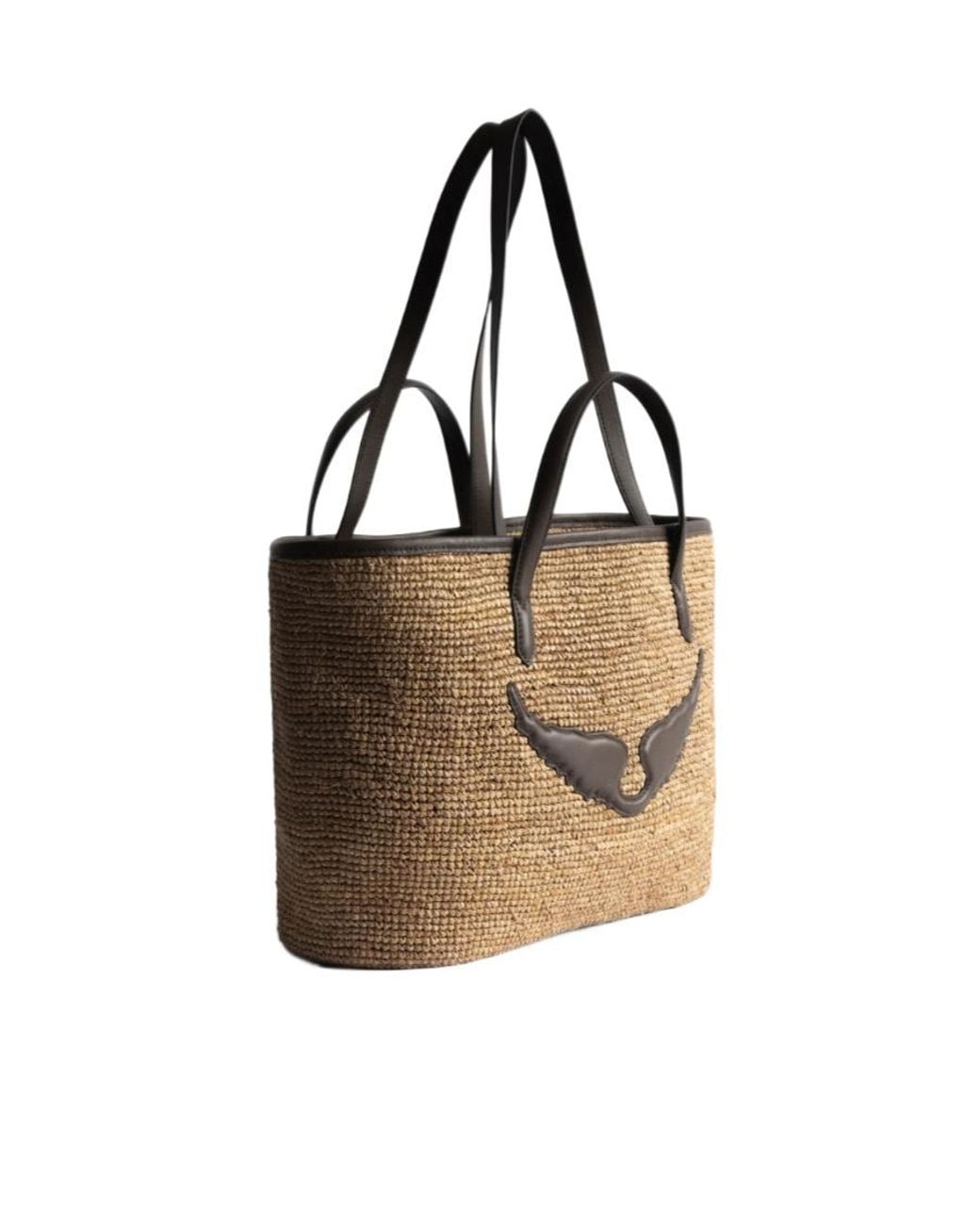 Zadig & Voltaire Brown Wings Basket Bag