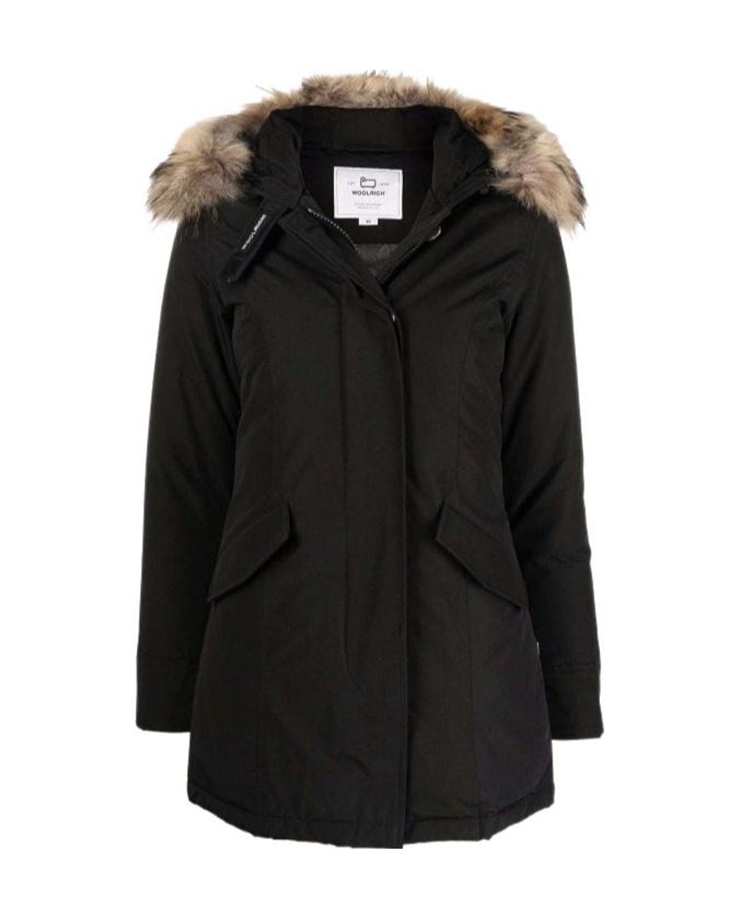 Woolrich Black Parkas
