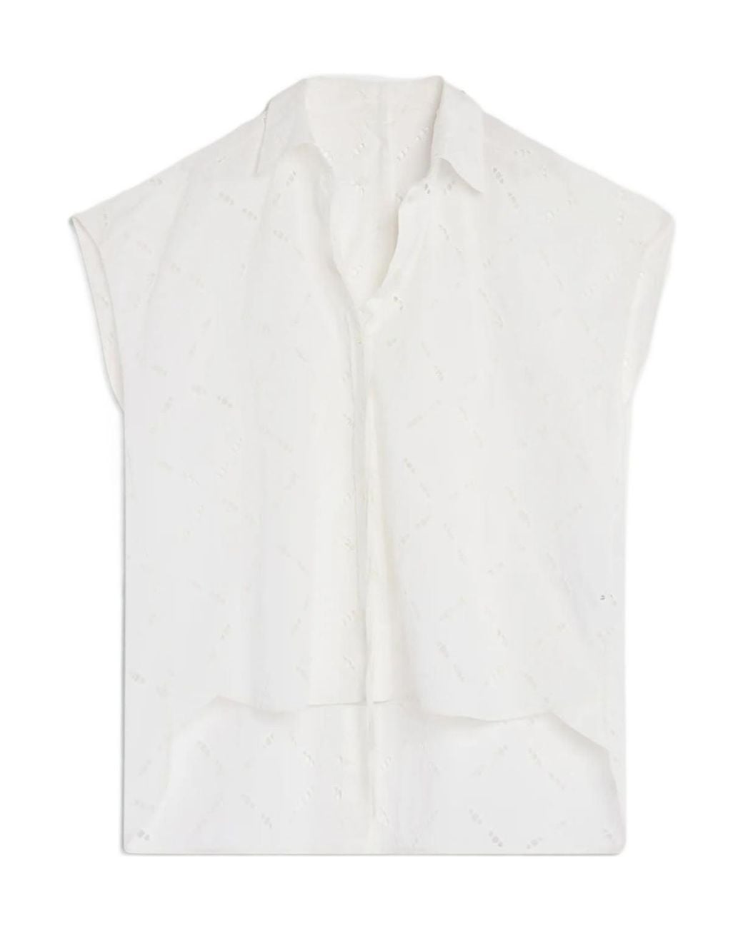 Semicouture White Short Sleeve Shirt