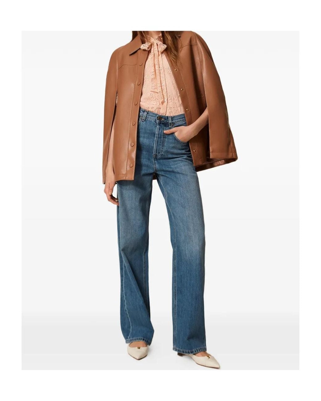 Twinset Blue Five-Pockets Jeans