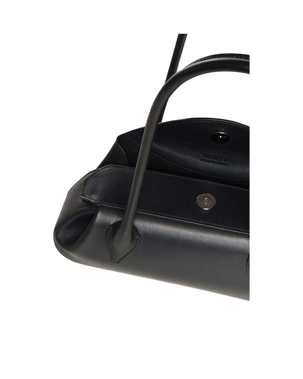 Yuzefi Black Oyster Mini Shoulder Bag