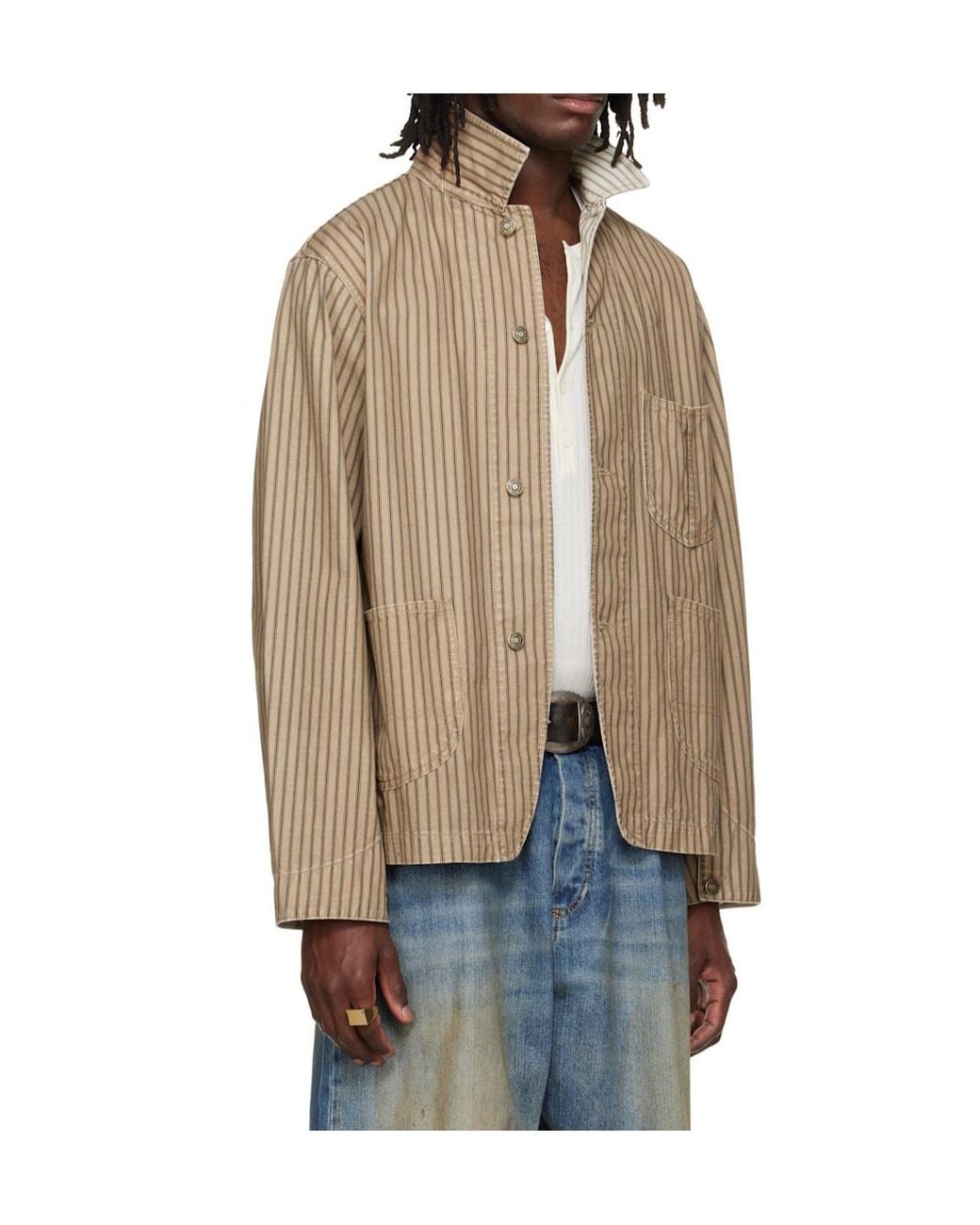 424 Natural Giacca Ale Jacket for men