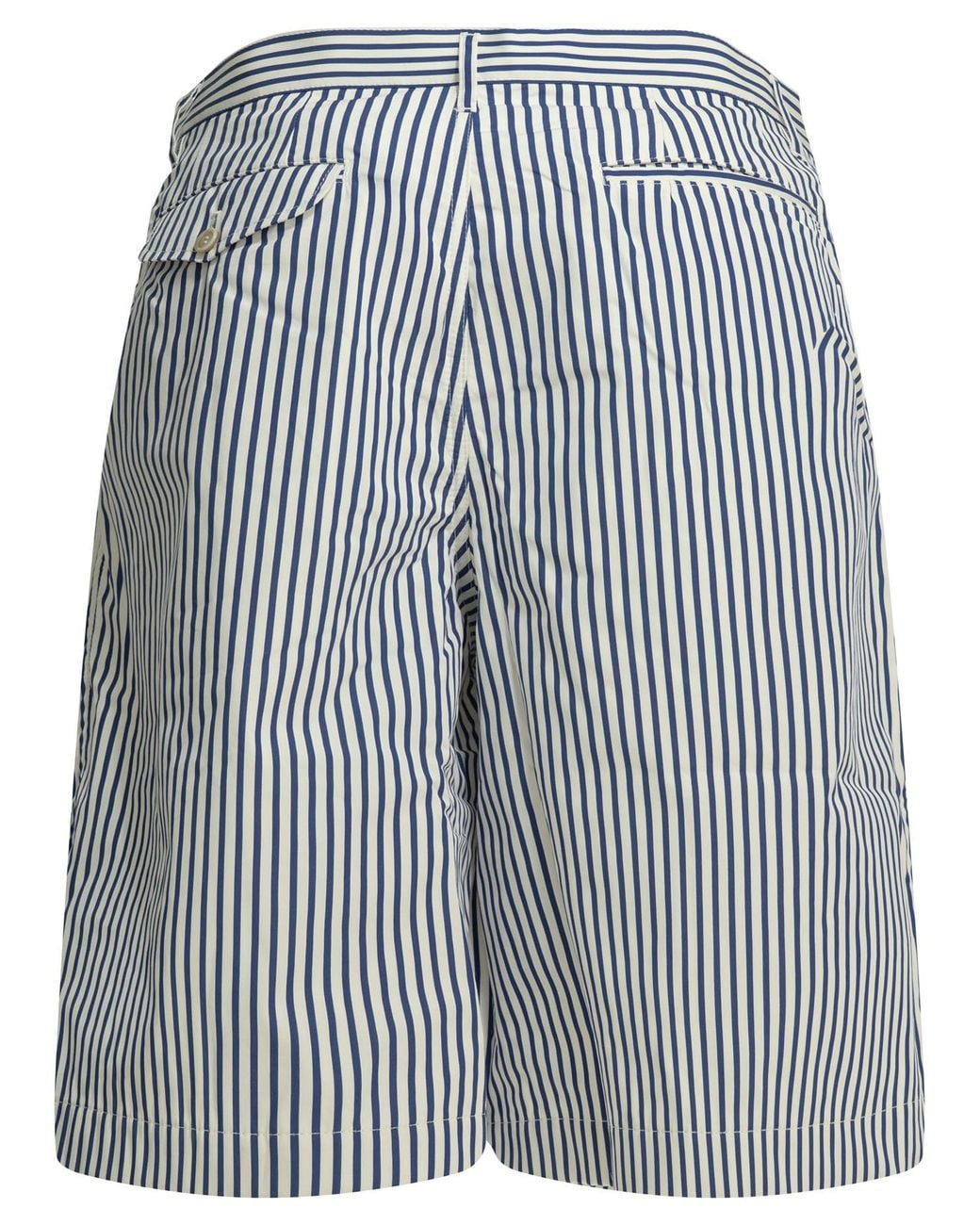 Comme des Garçons Blue Comme Des Garçons Shirt Striped Bermuda Shorts for men