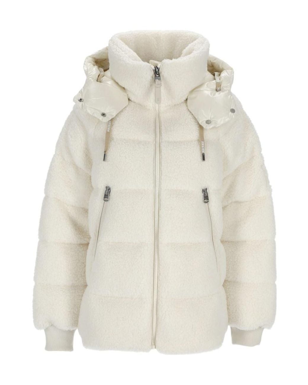 Mackage Natural Edana Teddy Bear Down Jacket