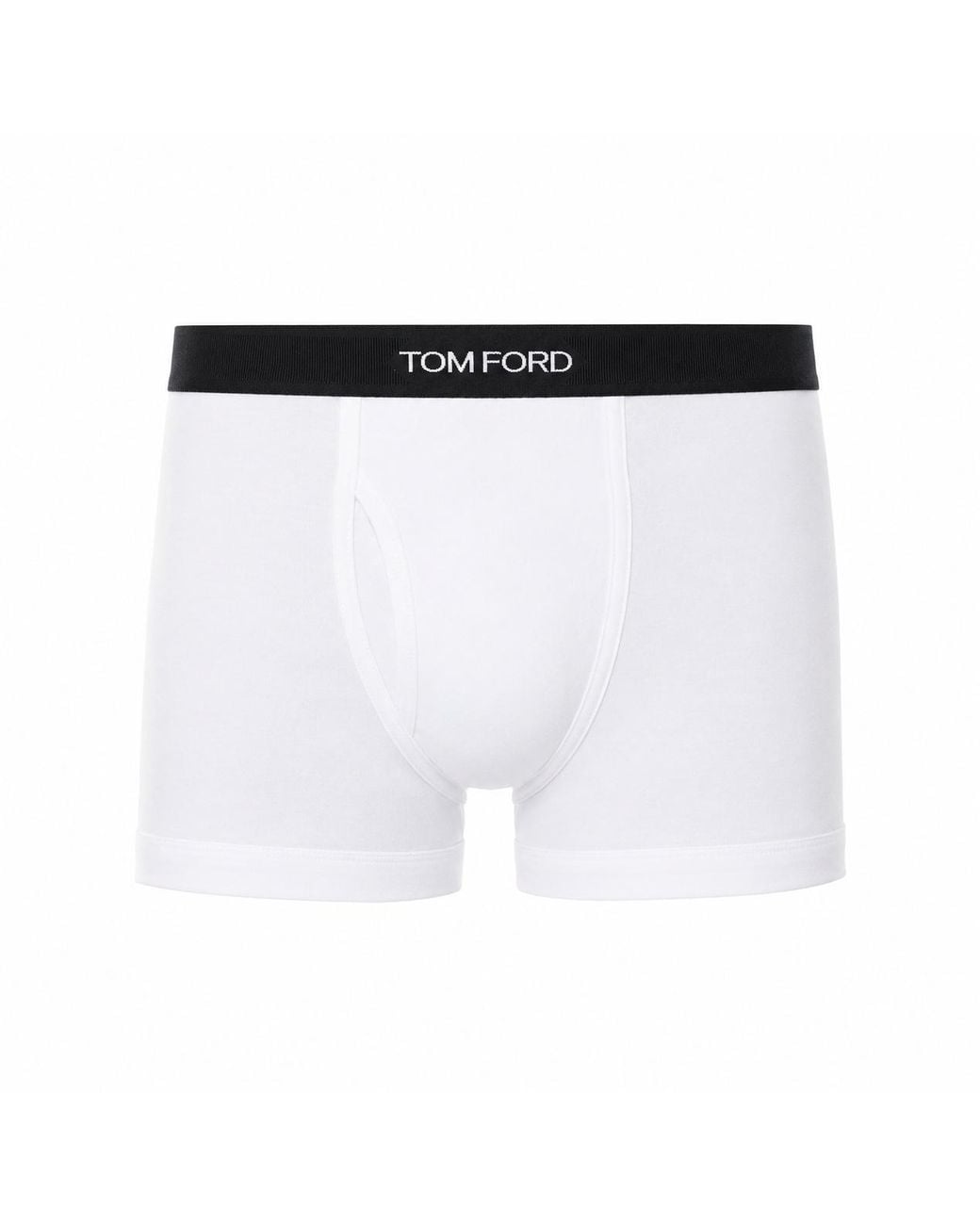 Tom Ford Black Logo Waistband Pack Of Two Boxers for men