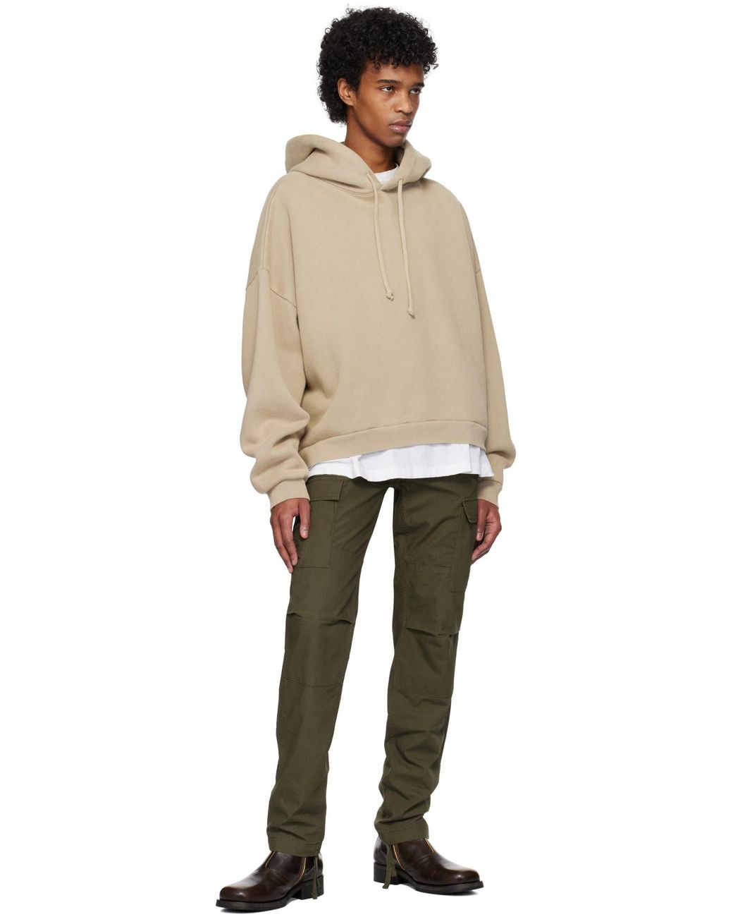 Carhartt Green Wip Aviation Ripstop Cargo Pants for men