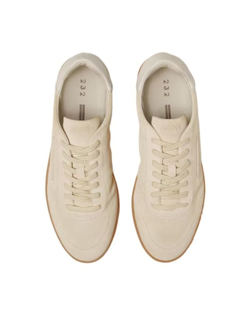Zegna Brown 232 Low-Top Sneakers for men