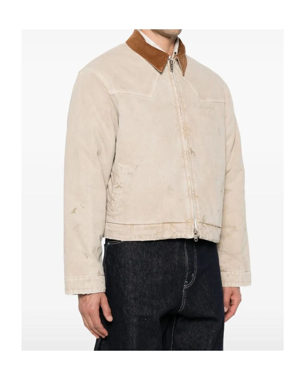 Balenciaga Natural Workwear Denim Jacket for men