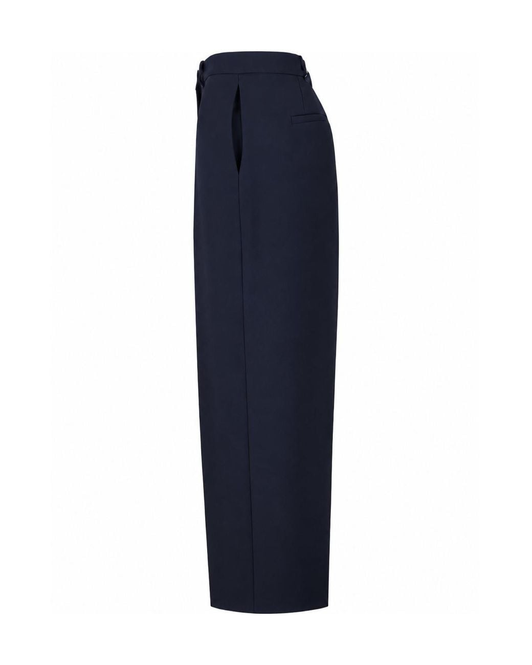 P.A.R.O.S.H. Blue Pressed-Crease Tailored Trousers