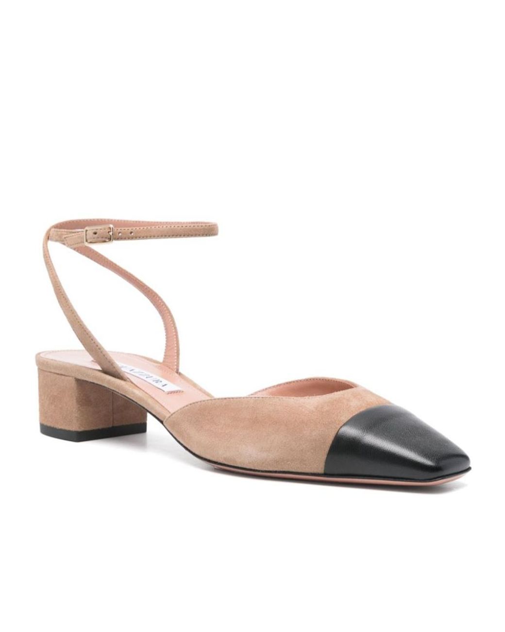 Aquazzura Natural French Flirt Square Toe Pumps