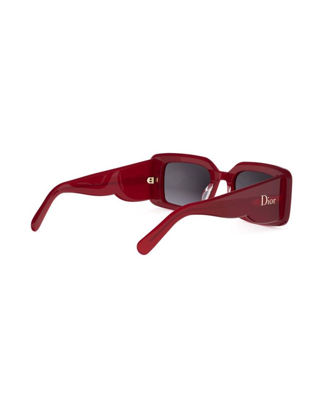 Dior Pink Eyewear Luckycharms S1I Shiny Rectangular Frame Sunglasses