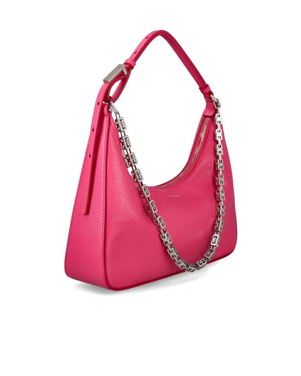 Givenchy Pink Small Moon Cut Out Bag