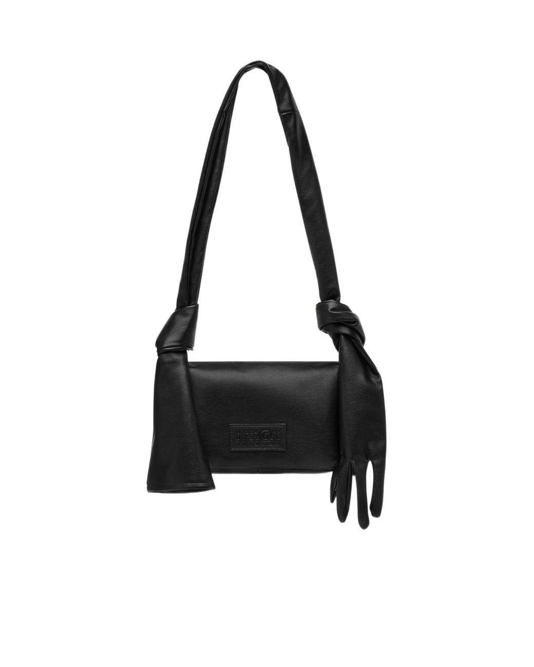 MM6 by Maison Margiela Black Gloves Shoulder Bag