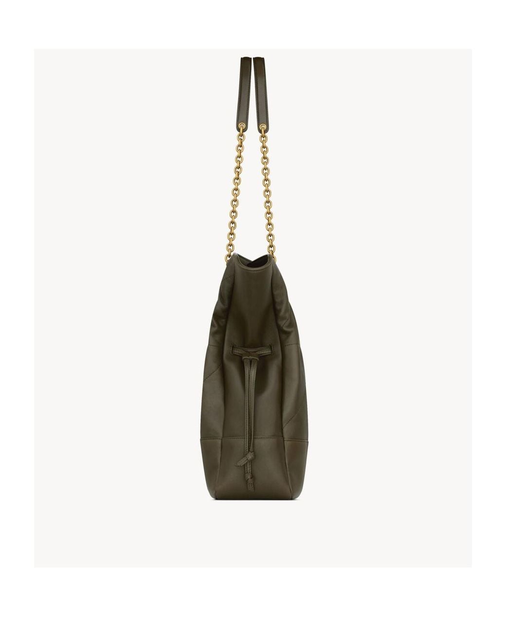 Saint Laurent Green Jamie 4.3 Logo Plaque Shoulder Bag