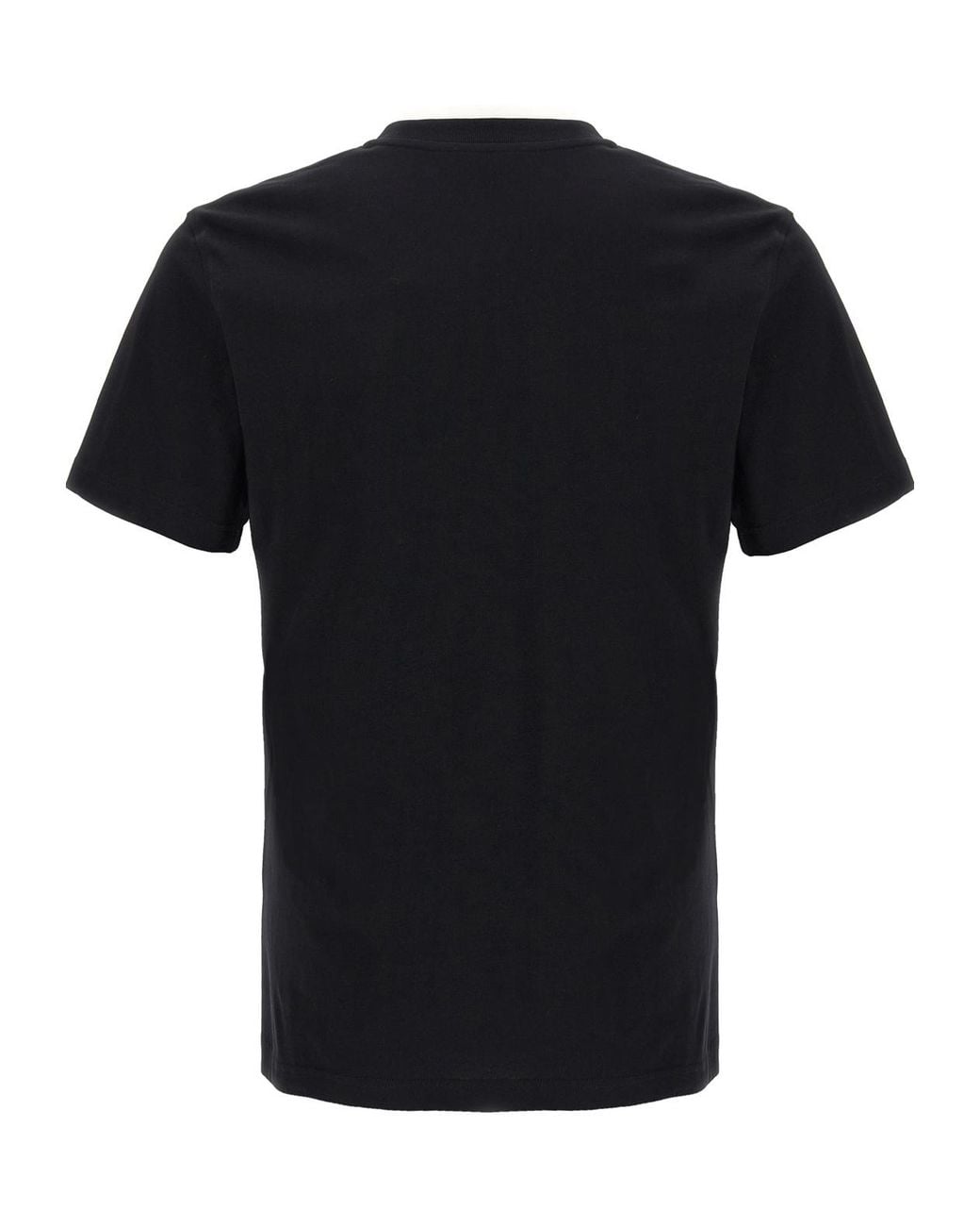Moschino Black Logo Printed Crewneck T-Shirt for men