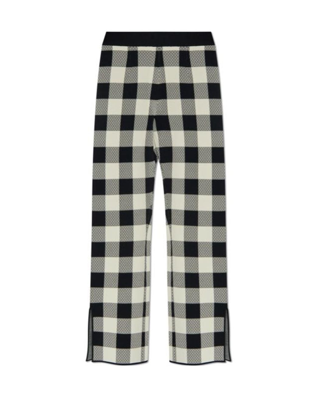 Posse Gray Pippa Checkered Pants