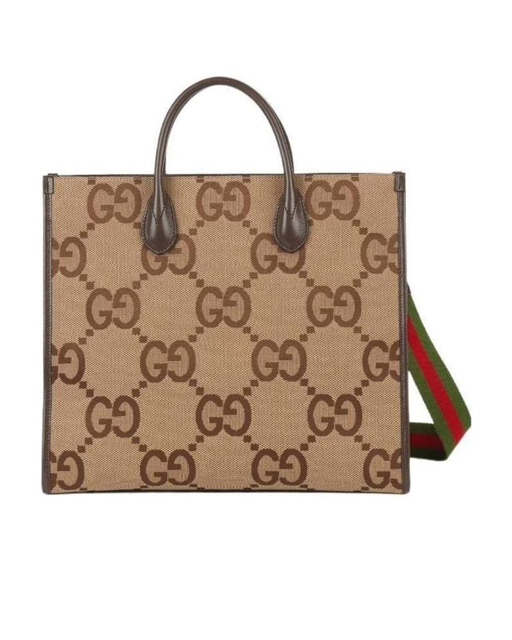 Gucci Brown Jumbo Gg Tote Bag for men