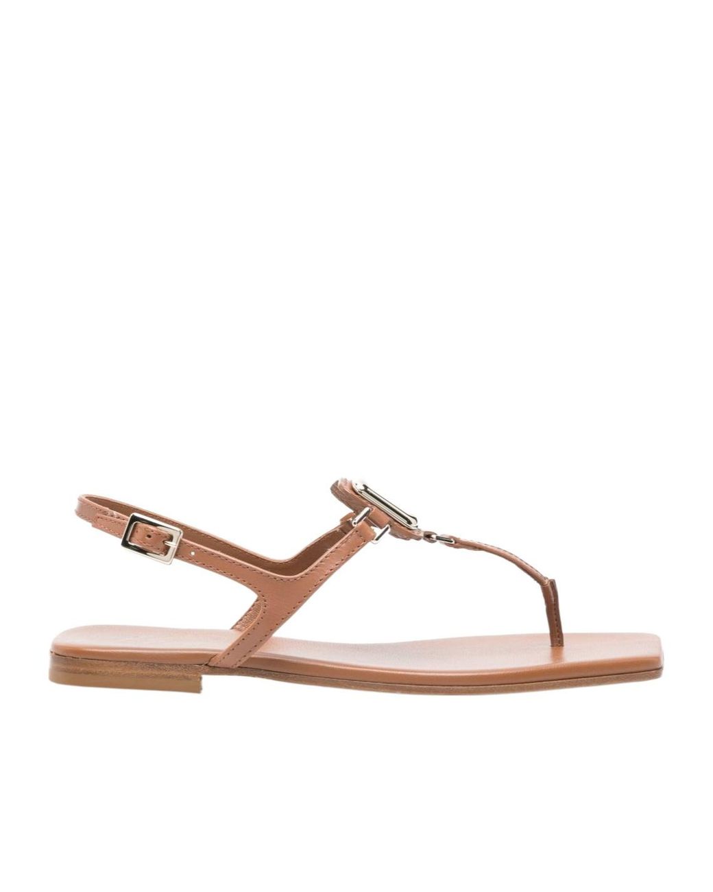 Roger Vivier Brown Viv By The Sea Buckled Sandals