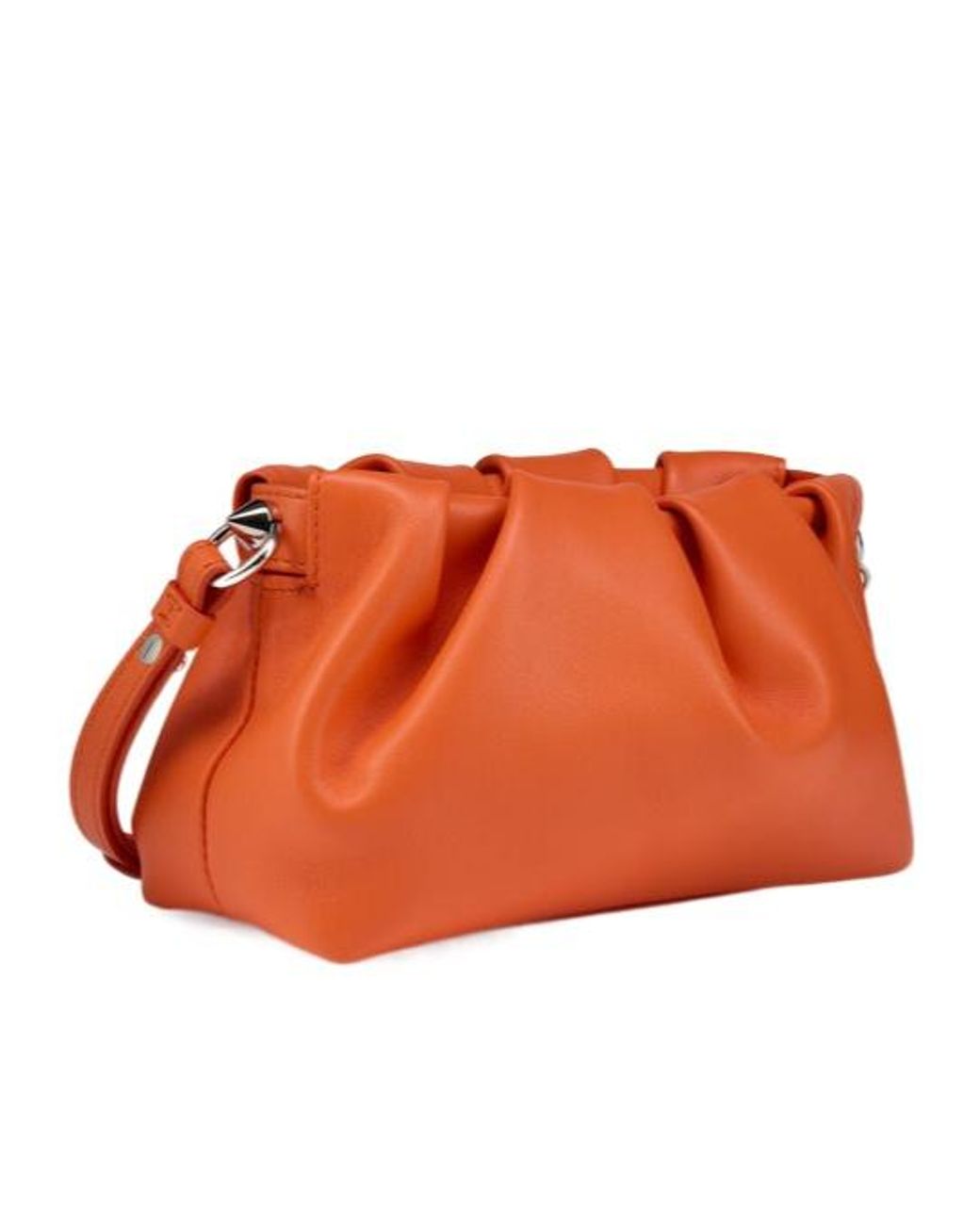 Christian Louboutin Orange Eva Zip-Up Crossbody Bag