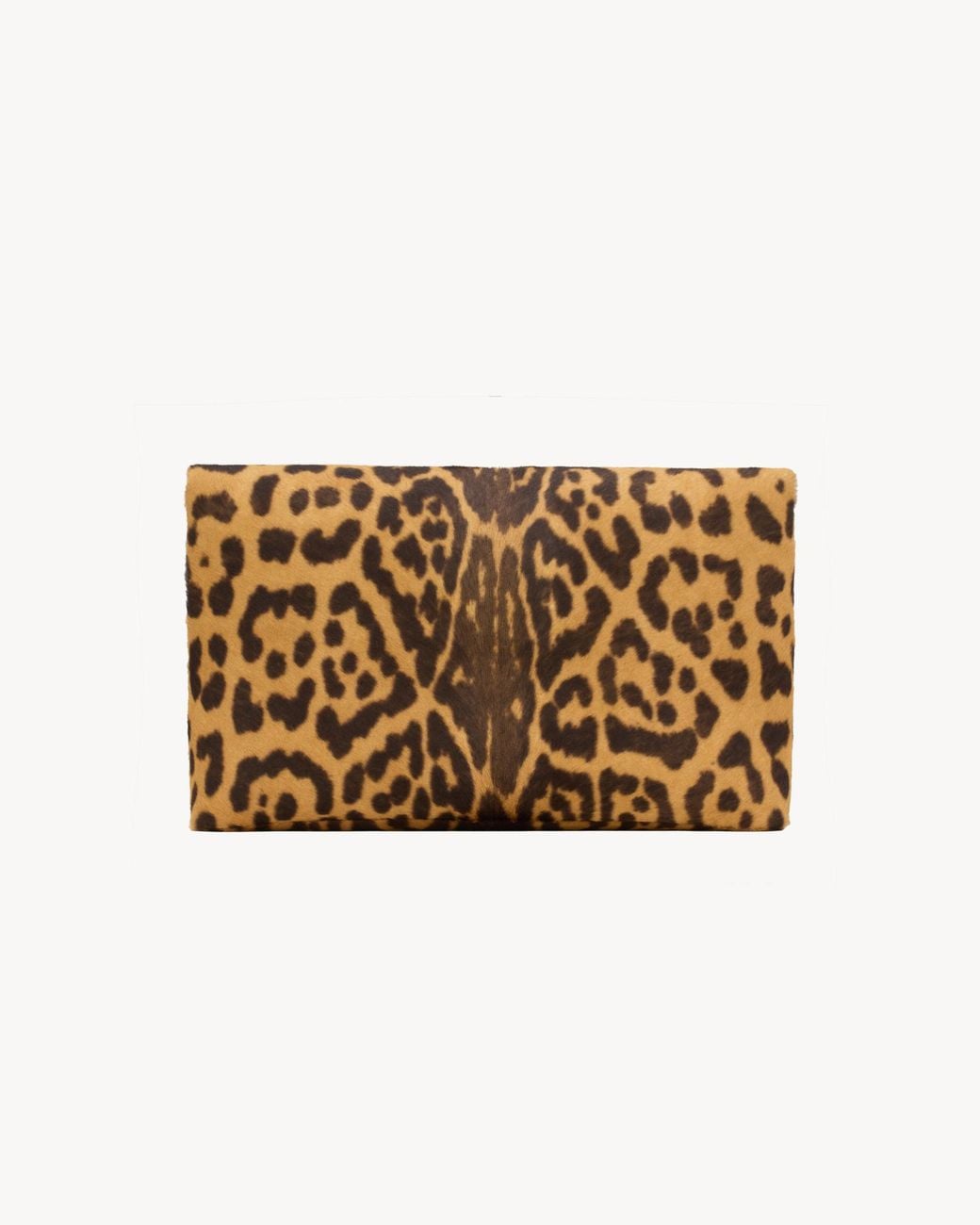 Saint Laurent Brown Cassandre Large Envelope Pouch for men