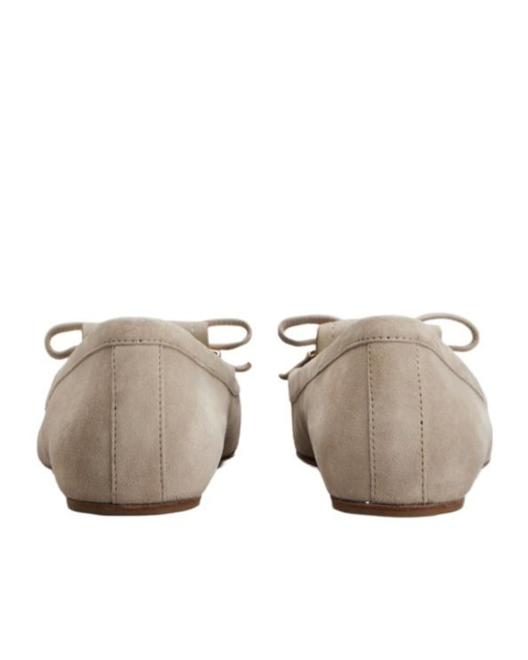 Roger Vivier Brown Virgule Ballerinas