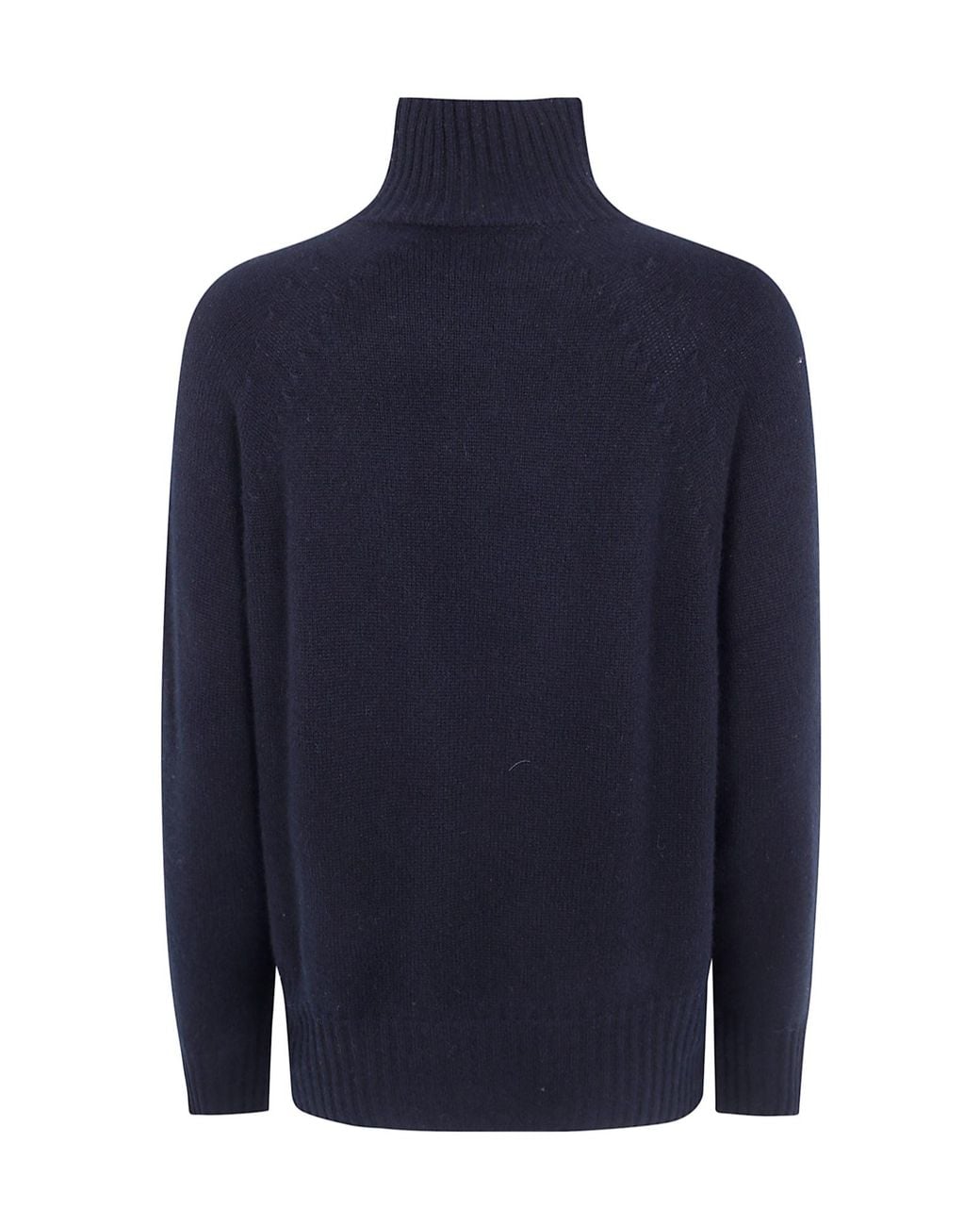 Seventy Blue Cashmere Turtleneck Knitted Sweater