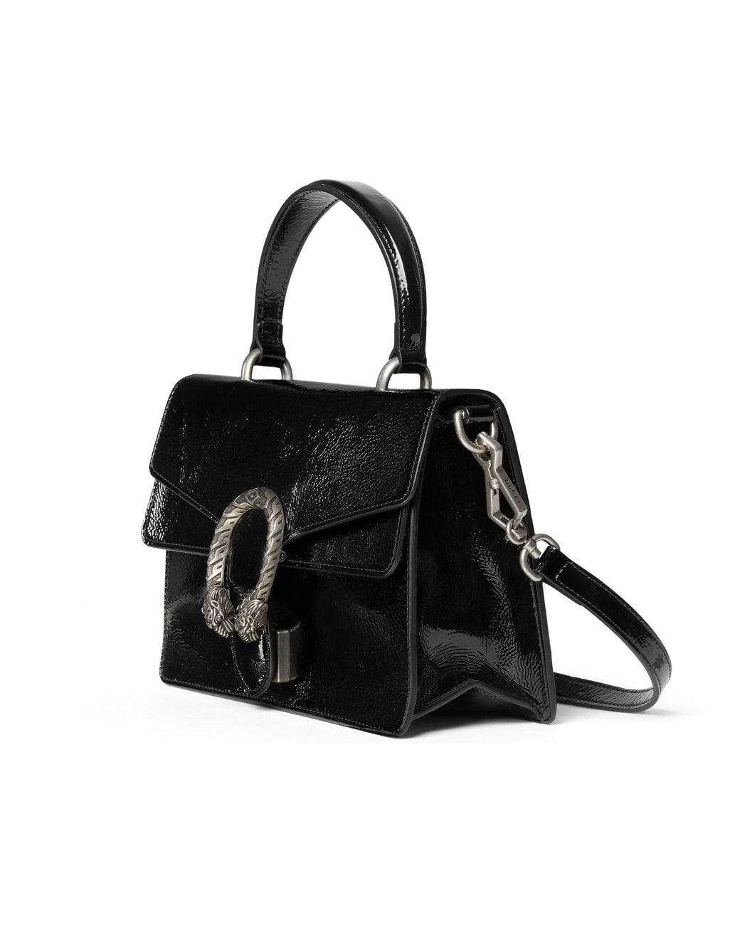 Gucci Black Dionysus Top Handle Shoulder Bag