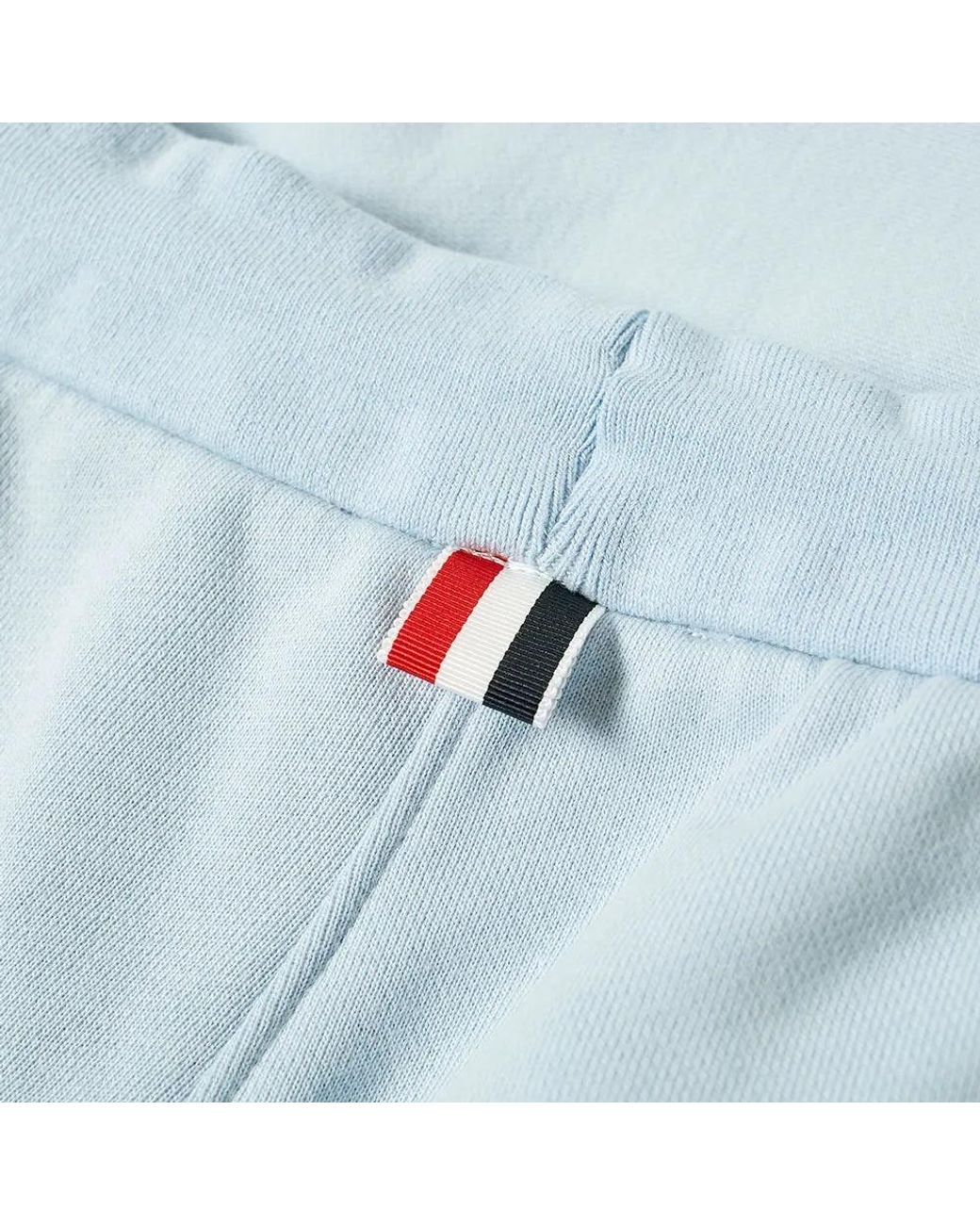Thom Browne Blue Four-Bar Detailed Track Pants for men