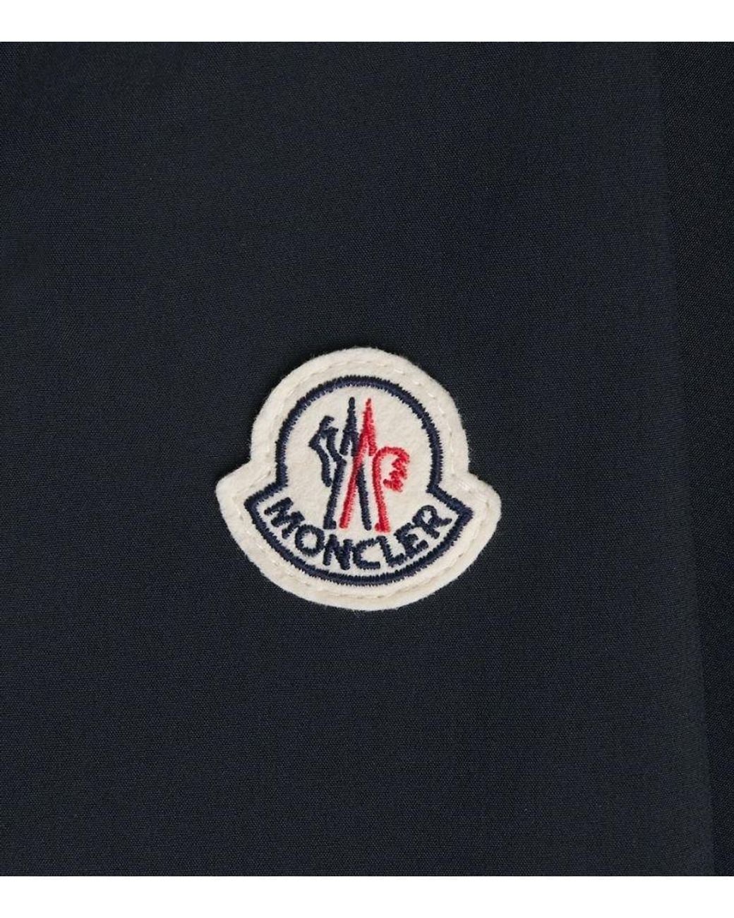 Moncler Blue Danby Windbreaker Jacket for men