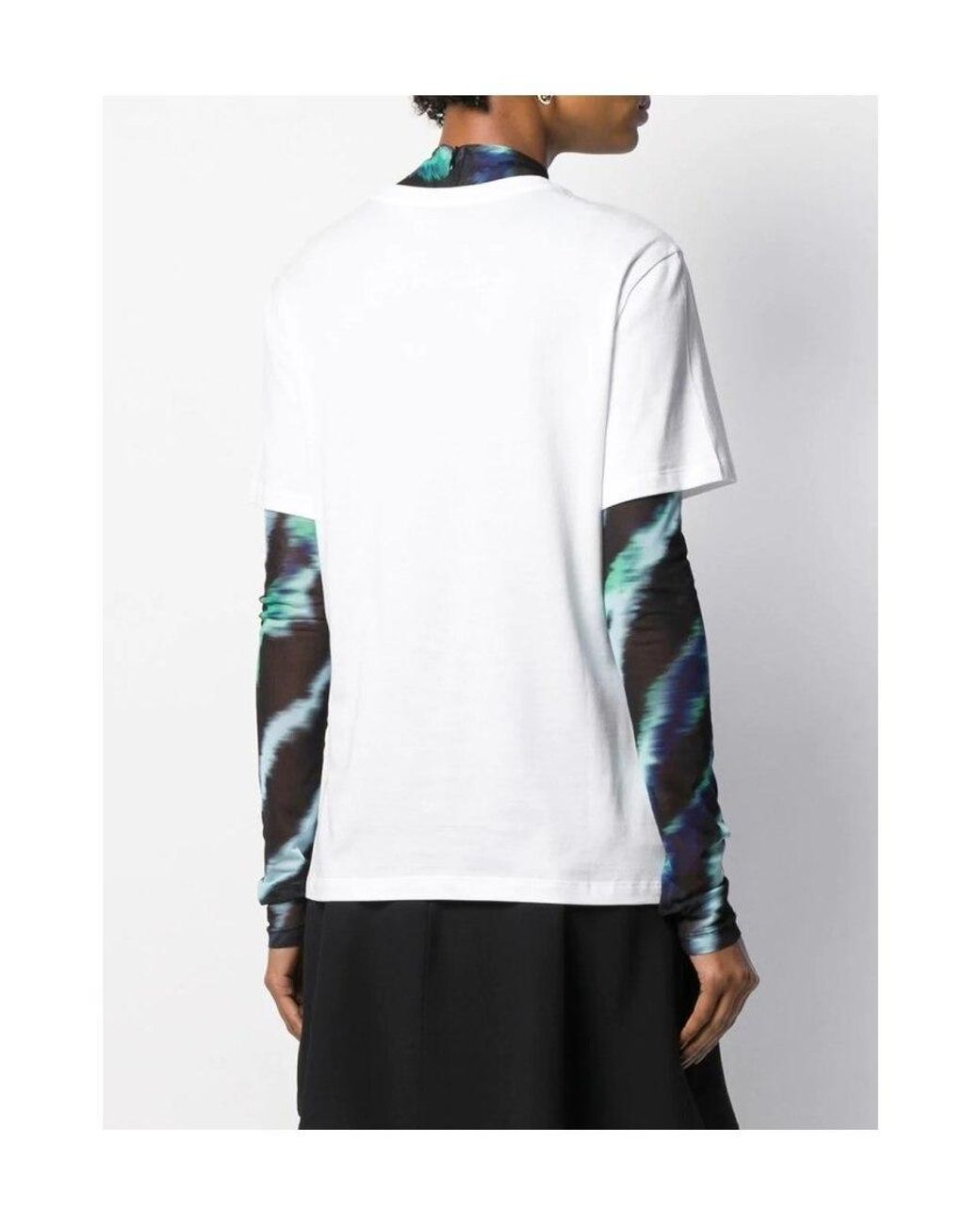 Versace White Medusa Signature Print T-Shirt