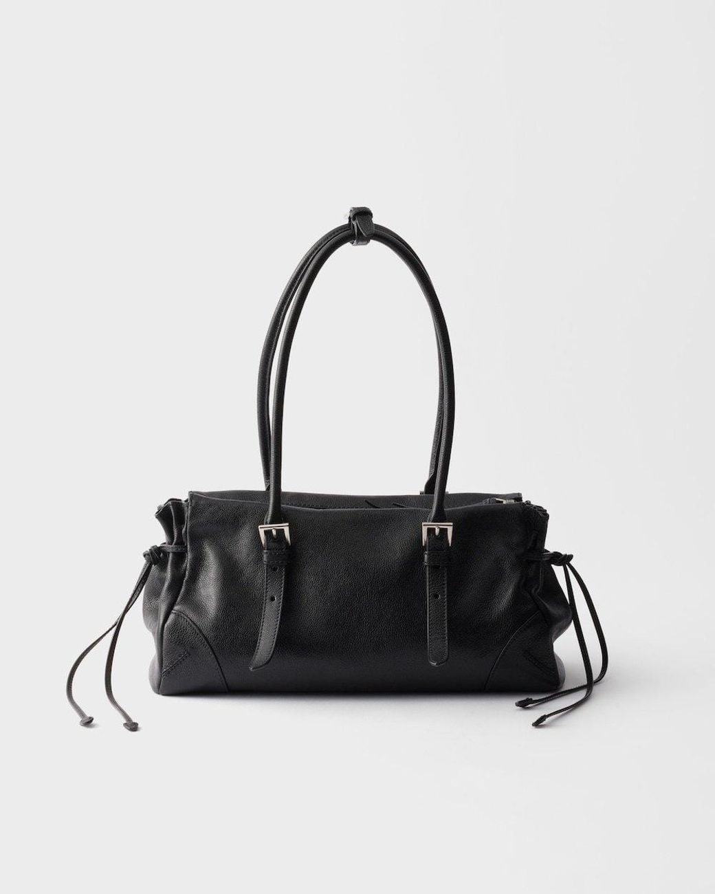 Prada Black Bonnie Medium Shopping Bag