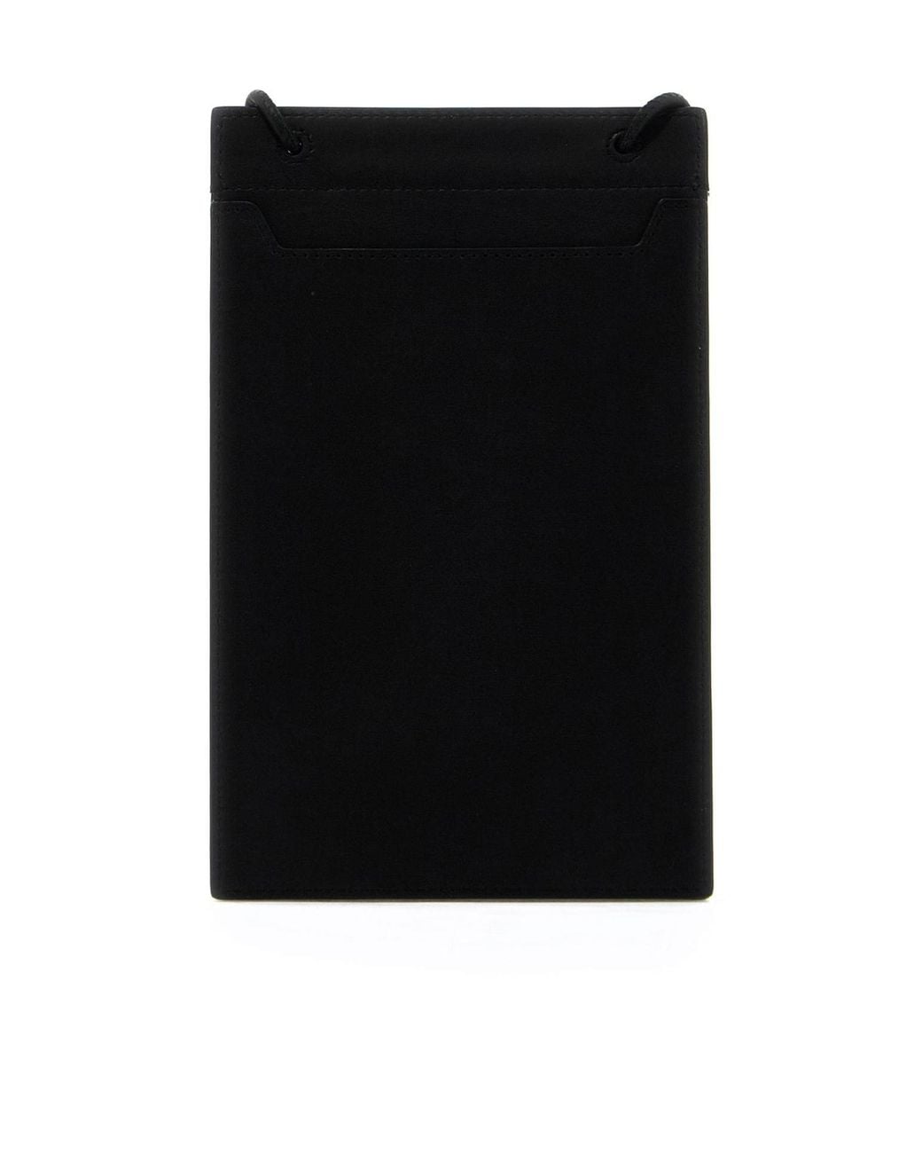 Saint Laurent Black Paris Zip Detailed Card Holder for men